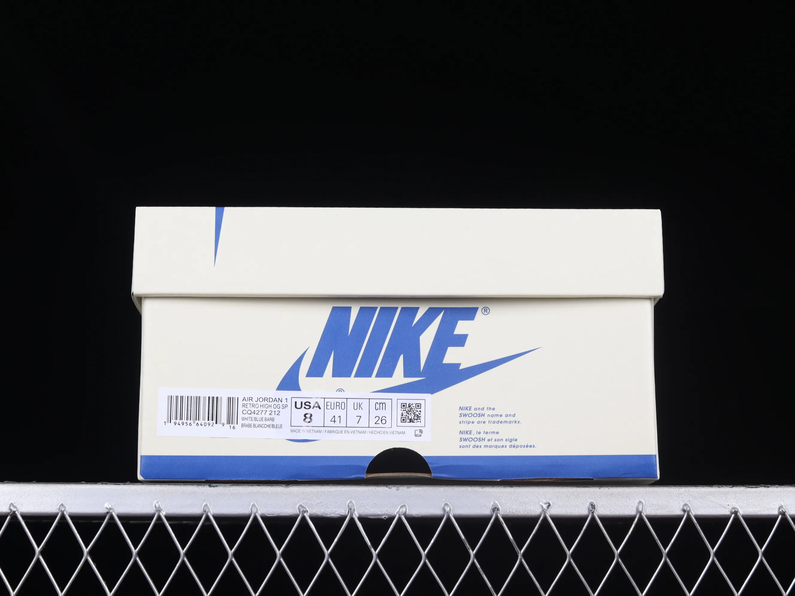 All categories Air Jordan Jordan series basketball shoes Air Jordan 1 Low Travis Scott x Jordan 1 low AJ 1 OG Barb Anti-Hook Ghostface Low CQ4277-212